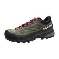  SCARPA/思卡帕 防水抓地轻量 男士徒步鞋 苔藓绿拼珊瑚红 38