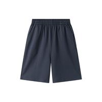 马骑顿 儿童针织短裤 藏青7 145