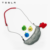 特斯拉 官方 毛豆造型宠物宝盒  灰色