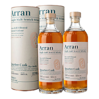 Arran/艾伦 单一麦芽威士忌 【2瓶特惠】四分之一桶700ml*2 56.2%vol 瓶装