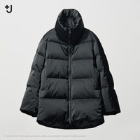 优衣库 女装羽绒蓬松茄克/外套夹克25秋冬481112 09 黑色 M