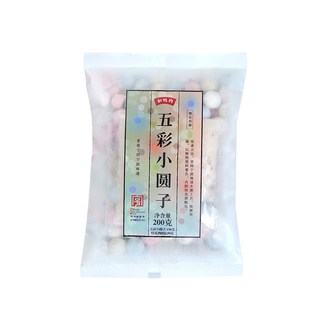  缸鸭狗 五彩 糯米小圆子