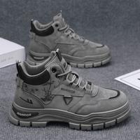  WARRIOR/回力 耐磨轻便 男士工装靴