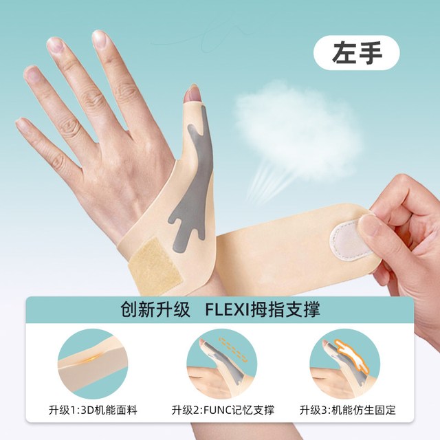 88VIP：护腕手腕劳损医用护具大拇指护套专用扭伤腱鞘炎腕管固定固定器