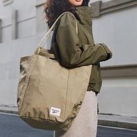 Reebok 超 V推荐-REEBOK 大容量托特包男休闲百搭时尚通勤轻便单肩手提包女百搭腋下包