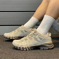 悍途 户外透气徒步鞋男鞋大网孔轻便防滑登山鞋低帮休闲运动鞋男