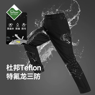 NORTHLAND/诺诗兰 三防 女士软壳裤 纯黑色 170