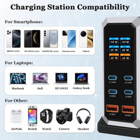  240W超级快充 氮化镓充电器 TFT智能屏