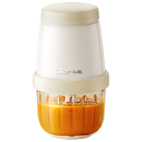 移动端、京东百亿补贴：小熊 婴儿辅食机宝宝打泥多功能电搅拌料理机肉泥辅食机QSJ-T02W8 316母婴级刀头婴儿辅食机 8叶刀头