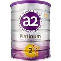 a2 澳洲紫色白金版婴儿配方牛奶粉 3罐2段900g+单罐2段400g