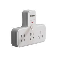  Clamber/可来博 多功能大功率多孔位扩展 扩展插座转换插头 一转二（一个10A+一个16A国标孔）