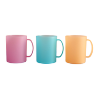  CHAHUA/茶花 磨砂 塑料漱口杯