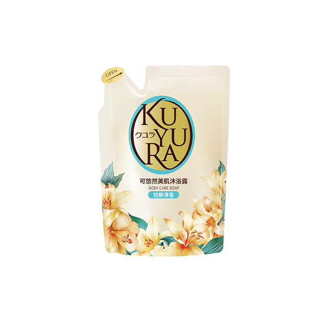 可悠然 美肌沐浴露 恬静清香型