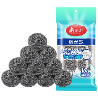 美丽雅 不易生锈 钢丝球 钢丝球1包