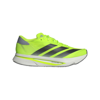 adidas 闪充 马拉松跑步鞋 亮柠檬黄/黑色/浅银 40
