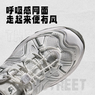  CAMEL/骆驼 轻量舒适 男士休闲鞋 G16S852002 白灰 男 41