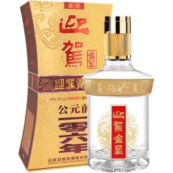 迎驾贡酒 金星50度单瓶国产白酒浓香型送礼礼品礼物520ml*1瓶酒水