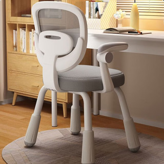 智优奇 儿童学习椅 人体工学椅 四角学习椅 可调升降 小象灰 5岁以上可用