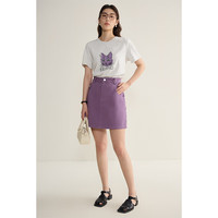  DUSHU/独束 高腰遮胯 女士半身裙 3XL (尺码：5)