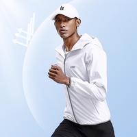 TFO 男款透气遮阳连帽皮肤风衣