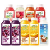 味全 极限1小时!每日C果汁 300ml* 9瓶 混合口味多款任选