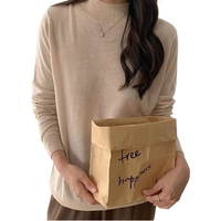  BAOYE/保烨 100%纯羊毛 女士羊毛衫 优花米 【宽松半高领】 L 体重（110-150斤）