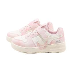 ABCKIDS 透气 儿童运动鞋 白粉 27 内长约18.5cm