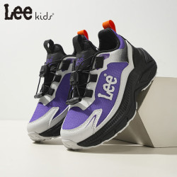 LEE KIDS 限时5折 男女童防滑耐磨休闲鞋 紫色  新品