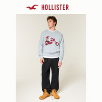  HOLLISTER/霍利斯特 史努比图案 男士针织毛衣