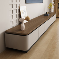 Termite 白蚁 实木电视柜 2.4米 落地一体靠墙 客厅家用 茶几电视机柜组合