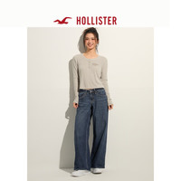  HOLLISTER/霍利斯特 宽松 女士牛仔裤