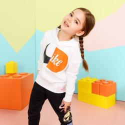 NIKE 保暖 女婴童连帽卫衣