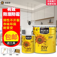 高登 内墙乳胶漆 防水防霉防潮面漆 1L 白色