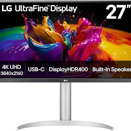 LG 27UP850K-W 27" Ultrafine 4K HDR IPS 显示器