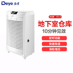 Deye 工业除湿机家用 DY-6105EB 大功率抽湿机仓库车间配电房除潮吸湿器