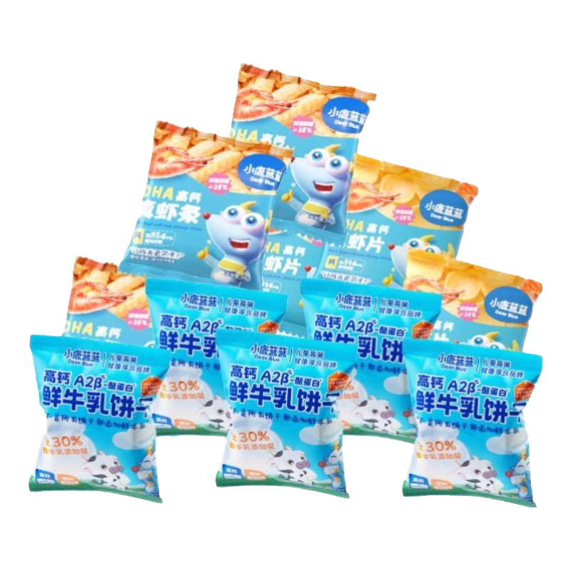  Deer Blue/小鹿蓝蓝 便携组合 儿童零食礼包 1~3岁+零食11件礼包
