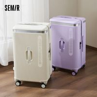 Semir/森马 大容量 行李箱 拉杆 万向轮 密码锁