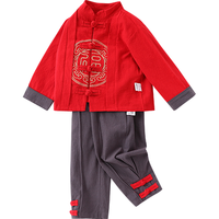 Camibear/可米熊 国风民族风复古 儿童汉服套装