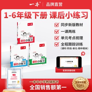 一本 同步训练 小学课后练习册