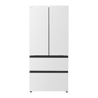 LG 沐光系列 F515GDHBAM 超薄零嵌法式多门冰箱 515L 双循环蜂窝净味 四档变温-30℃深冻