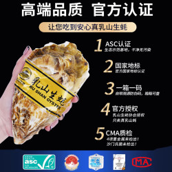 百鲜洽 鲜活 生蚝