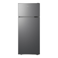 荣事达 86A158 双门冷藏冷冻两用冰箱 86L 灰色