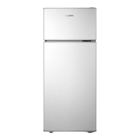 荣事达 86A158 双门冷藏冷冻两用冰箱 86L 银色