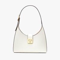 Kate Spade 【38女神节礼物】PHOEBE大号锁扣荔枝纹单肩腋下包 赠送小熊挂件