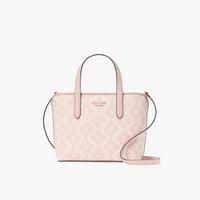 Kate Spade 【38女神节礼物】SPADE FLOWER小号老花手提托特包斜挎包 赠送小熊挂件