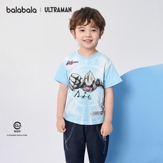  balabala/巴拉巴拉 潮酷 儿童短袖T恤