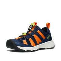 KEEN 中性儿童 Motozoa 舒适透气轻便运动鞋, 海军学院/明亮万寿菊