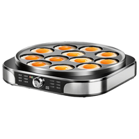 奥克斯 AKP-40A38-JDG 12孔40cm大口径商用不粘电饼铛