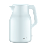  SUPOR/苏泊尔 304不锈钢全钢无缝内胆 电热水壶