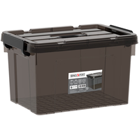  SPACEXPERT/空间专家 透明设计 衣物收纳箱 提手 【透茶20L】 42*29.5*25cm